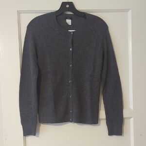 J. Crew Gray Women's Cardigan Sweater